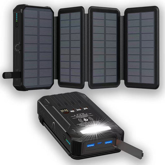 High-Capacity Solar Charger Power Bank
