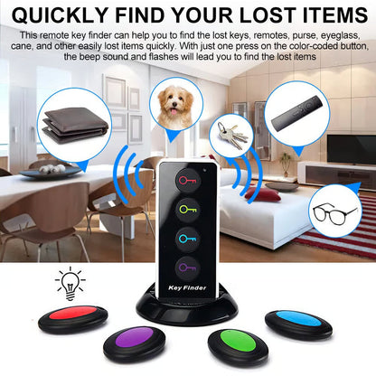 Key Finder - 130ft Working Range Wireless Item Tracker