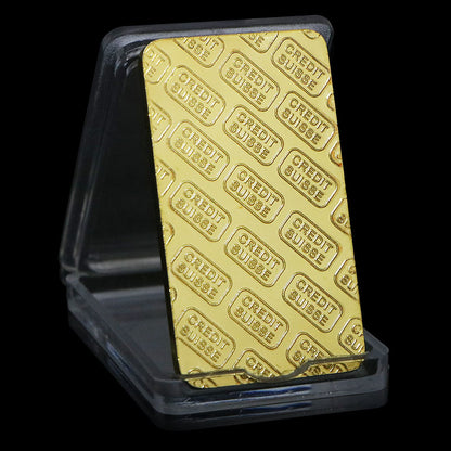 1 0z Credit Suisse Gold Bar.Unique Serial Number