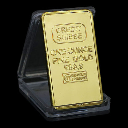 1 0z Credit Suisse Gold Bar.Unique Serial Number