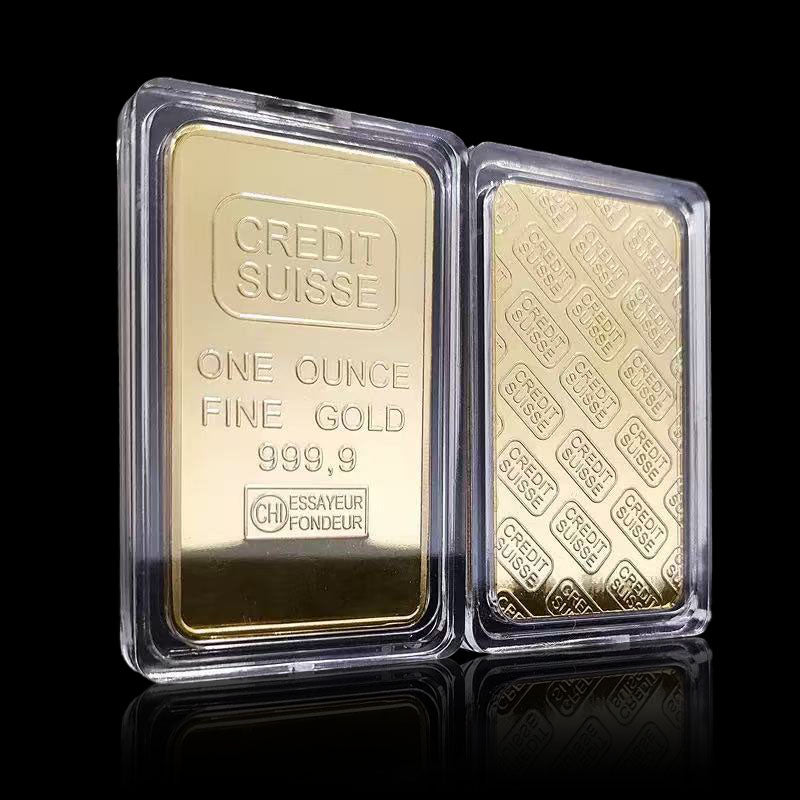 1 0z Credit Suisse Gold Bar.Unique Serial Number