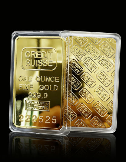 1 0z Credit Suisse Gold Bar.Unique Serial Number