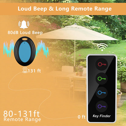 Key Finder - 130ft Working Range Wireless Item Tracker