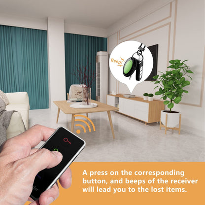 Key Finder - 130ft Working Range Wireless Item Tracker