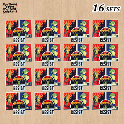 🔥Last day 50% OFF🔥Portland Frog Protest Stickers