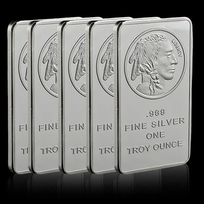 10 oz Silvertowne Mint Buffalo Silver Bar