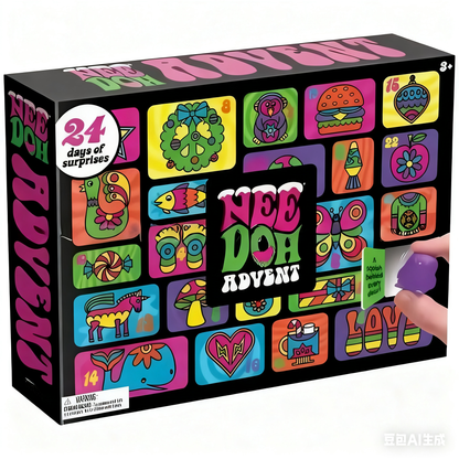 NeeDoh Squishmas 2025 Advent Calendar- 24 Days