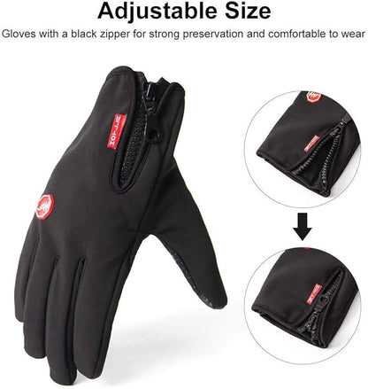 Adjustable Cycling Thermal Gloves