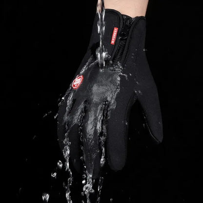 Adjustable Cycling Thermal Gloves