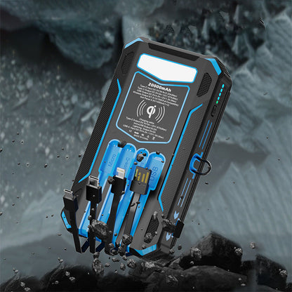 High-Capacity Solar Charger Power Bank